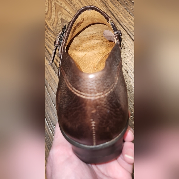 NURTURE Malone Dark Brown Mules Slip On Clogs Sz 7 1/2M - Picture 8 of 16